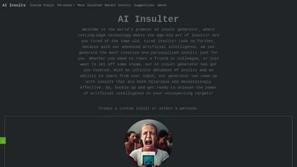 AI Insult Generator